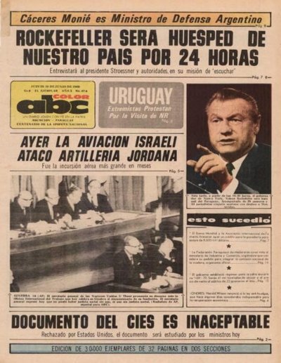 19 de junio de 1969 - Un Dia Como Hoy - ABC Color