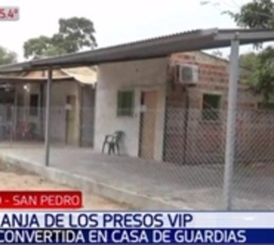 Pretenden transformar granja VIP en casa para guardias - Paraguay.com