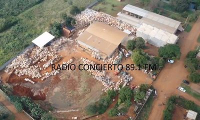 Vecinos reclaman  funcionamiento insalubre de recicladora que opera bajo protección de políticos  en Minga Guazú