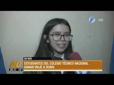 Estudiantes deben viajar al exterior para presentar su proyecto pero no tienen fondos