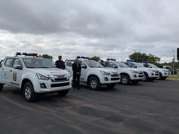 Policía Nacional recibió nuevas patrulleras equipadas para combatir inseguridad
