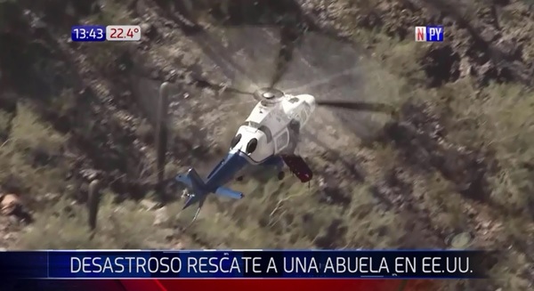 Desastroso rescate a una abuela en Estados Unidos | Noticias Paraguay