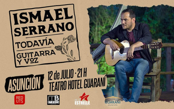 Ismael Serrano vuelve a Paraguay | .::Agencia IP::.