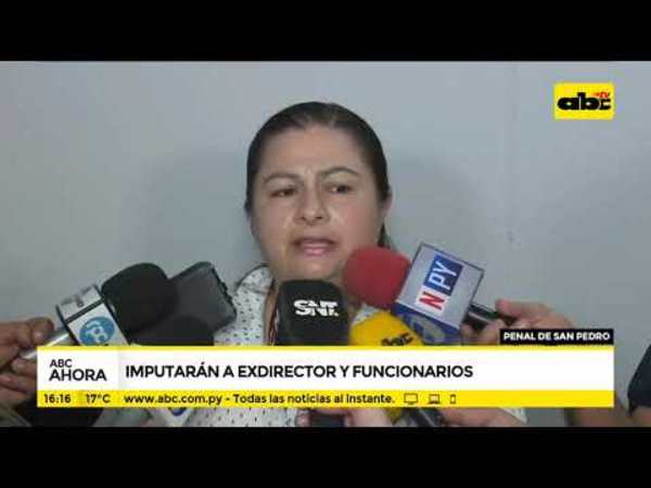 San Pedro: imputarán a exdirector y funcionarios penitenciarios - Tv - ABC Color