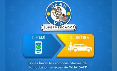 Compras por llamadas y WhatsApp en Gran Vía
