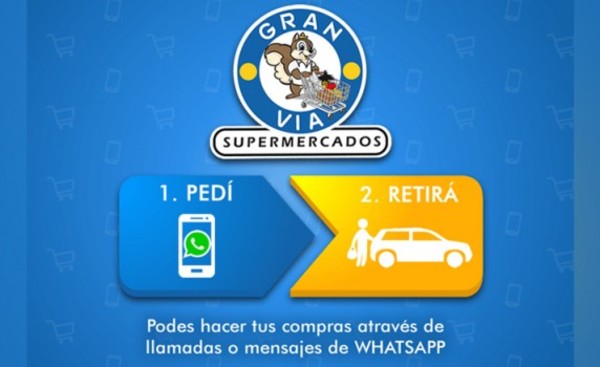 Compras por llamadas y WhatsApp en Gran Vía