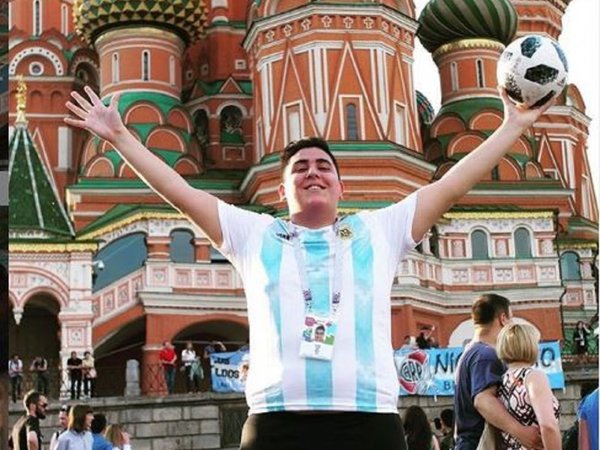 Conocido "mufa" argentino marca presencia en Belo Horizonte