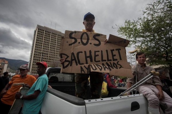 Bachelet llega a una Venezuela devastada por la crisis - Internacionales - ABC Color