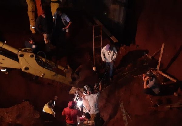 Albañil muere tras colapsar obra en el Este - Nacionales - ABC Color