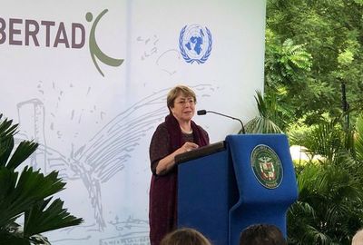 Bachelet inicia visita a Venezuela para abordar la crisis