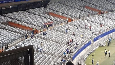Llegan los hinchas al Mineirão - Deportes - ABC Color