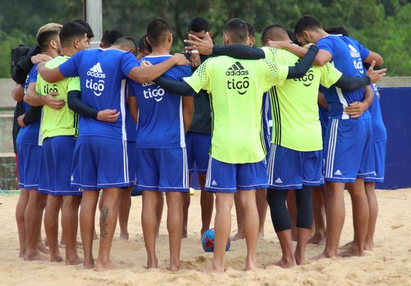 Los Pynandi activan con miras al Mundial de Fútbol Playa - ADN Paraguayo