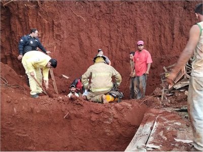 Albañil muere en derrumbe de una obra en Minga Guazú