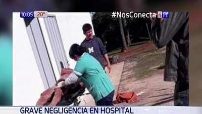 Bañaron a un paciente al aire libre y con agua fría | Noticias Paraguay