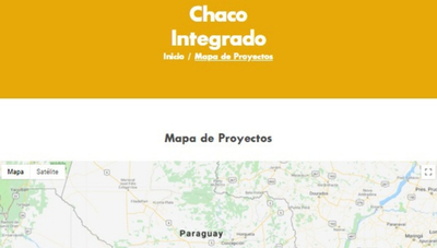 Lanzarán plataforma de información para fomentar el desarrollo sostenible en el Chaco