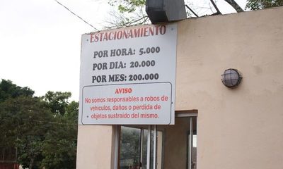 Estacionamiento opera de forma irregular en terminal de CDE