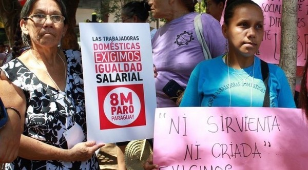 Aguardan a que Abdo sancione Ley del salario mínimo a trabajadoras domésticas » Ñanduti