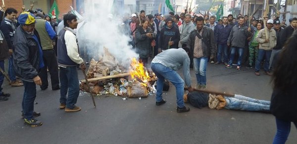 Asunción: candentes bloqueos - Nacionales - ABC Color