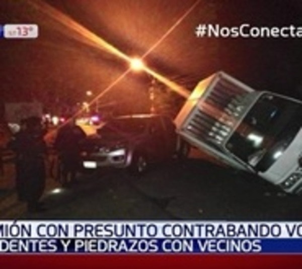 Disturbios tras operativo anticontrabando en Lambaré - Paraguay.com