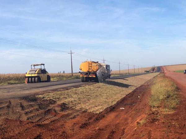 El asfaltado de la ruta Naranjal-San Cristóbal llega a su etapa final