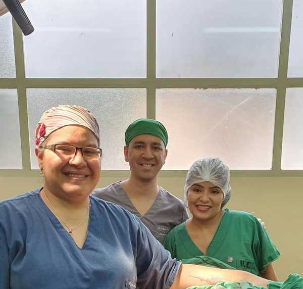 Primera mastectomía en el hospital de Minga Guazú