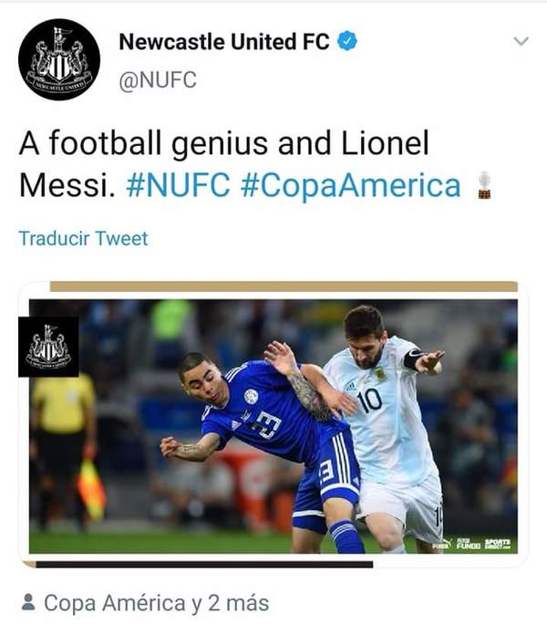 Newcastle resalta figura de Almirón ante la Argentina de Messi - .::RADIO NACIONAL::.