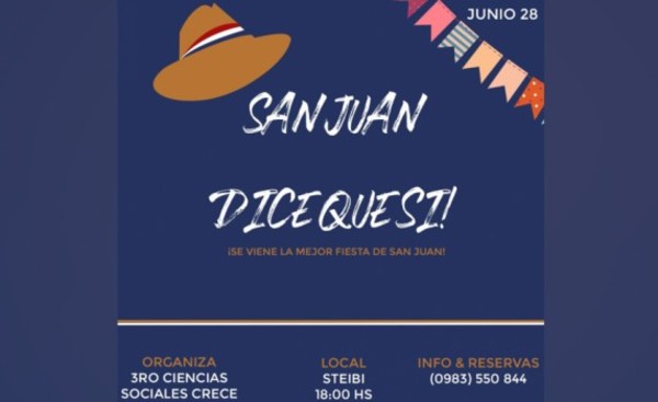 Alumnos del CRECE organizan tradicional Fiesta de San Juan