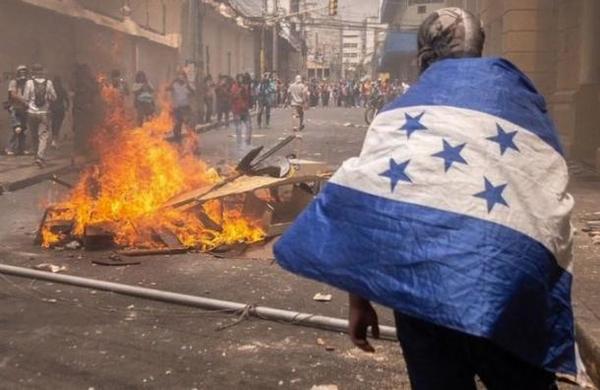 Violentas protestas en Honduras - C9N