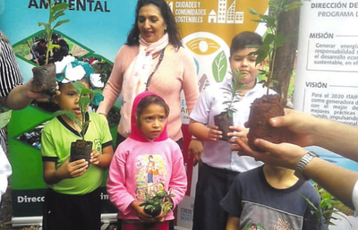 Niños plantaron unos 300 arbolitos en plaza | Diario Vanguardia 12