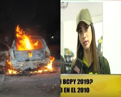 Karen habló del día que le prendieron fuego a su vehículo