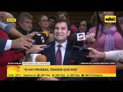 Silvio Ovelar: Tendría que demostrar su inocencia - Tv - ABC Color