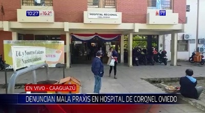 En plena cirugía le perforaron el intestino | Noticias Paraguay