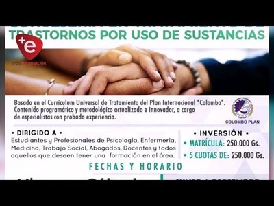 INICIA DIPLOMADO EN TRATAMIENTO DE TRASTORNOS POR USO DE SUSTANCIAS