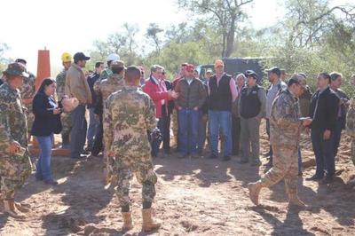 Realizan trabajos de reapertura de picadas y limpieza de hitos en la frontera con Bolivia