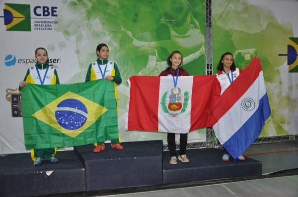 Paraguay obtiene medalla de bronce en Sudamericano de Esgrima Infantil