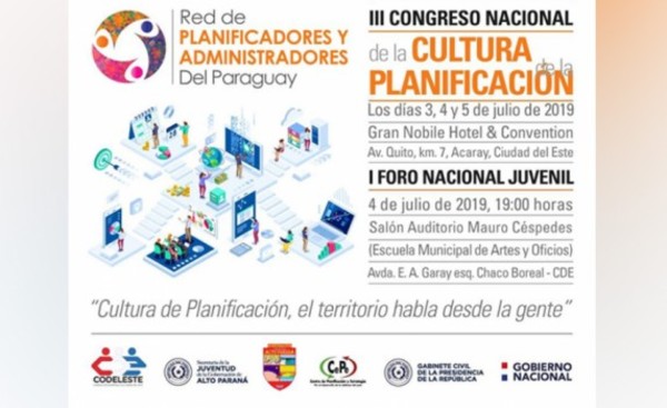 III Congreso Nacional de Cultura de la Planificación será en CDE