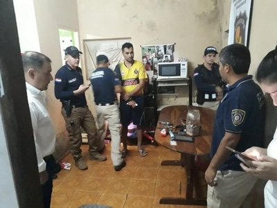 Allanan local de microtráfico en Pedro Juan y cae un brasileño - Nacionales - ABC Color