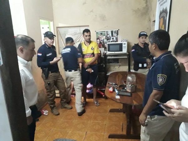 Allanan local de microtráfico en Pedro Juan y cae un brasileño - Nacionales - ABC Color