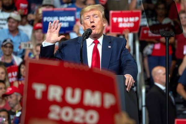 Trump anuncia su nuevo eslogan de campaña » Ñanduti