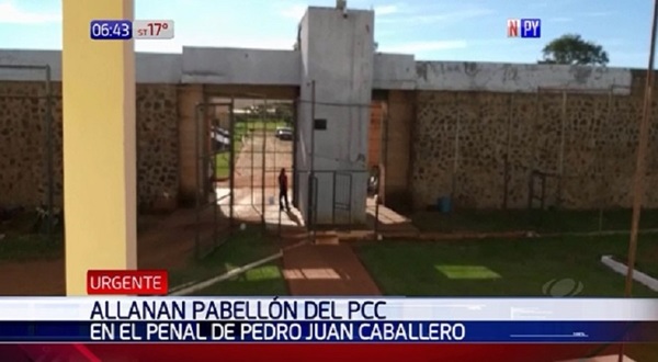 Hacen cateo en pabellón del PCC | Noticias Paraguay