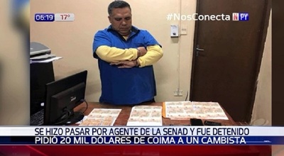 Fingía ser agente de la Senad para embaucar | Noticias Paraguay