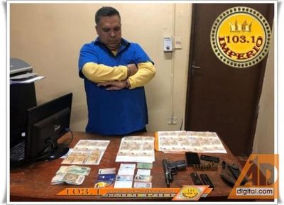 Cae «recaudador» de SENAD por exigir 20.000 dólares a cambista