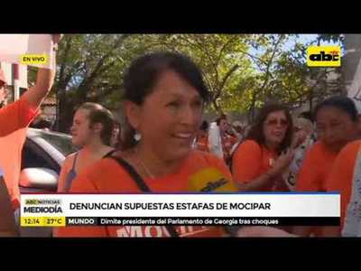 Denuncian supuestas estafas en Mocipar - Tv - ABC Color