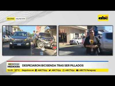 Despejaron la bicisenda al ser pillados - Tv - ABC Color