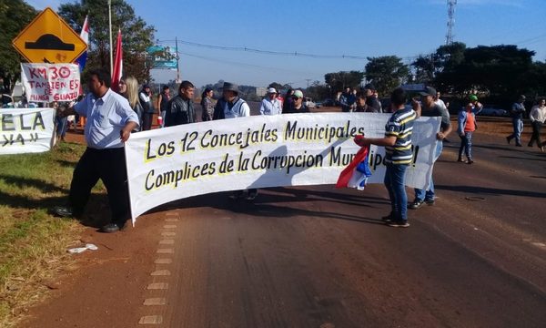 Levantan protesta en Minga Guazú