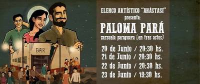 Zarzuela paraguaya «Paloma Pará» se presenta este fin de semana en el Municipal | .::Agencia IP::.
