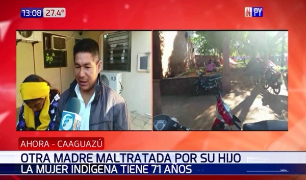 Hombre casi mata a golpes a su madre de 71 años | Noticias Paraguay