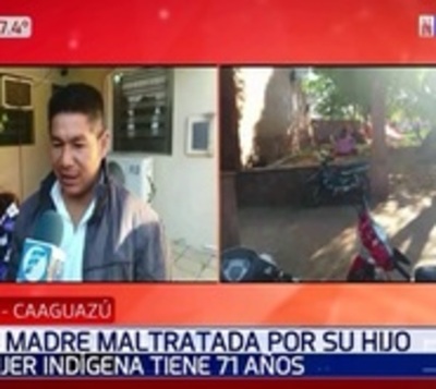 Hombre casi mata a golpes a su madre de 71 años en Caaguazú - Paraguay.com