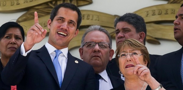 Bachelet se reúne con Guaidó en su último día de visita en Venezuela » Ñanduti