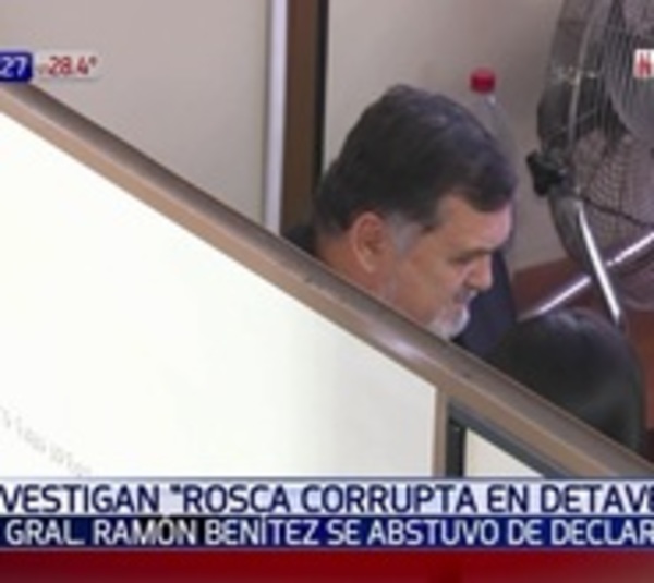 Caso Detave: General Ramón Benítez se abstuvo a declarar en Fiscalía - Paraguay.com